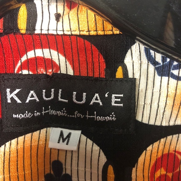 Kaulua'e Latern s/s button-down shirt - size M - Picture 6 of 8